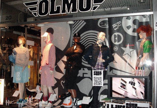 Olmo Edding shopping display